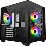 Fortron FSP GEH Mini S140 BA Micro-ATX/M-ITX/ARGB o.N. Black Retail immagine