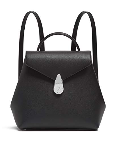 Calvin Klein Lock Daytona Leather Statement Backpack