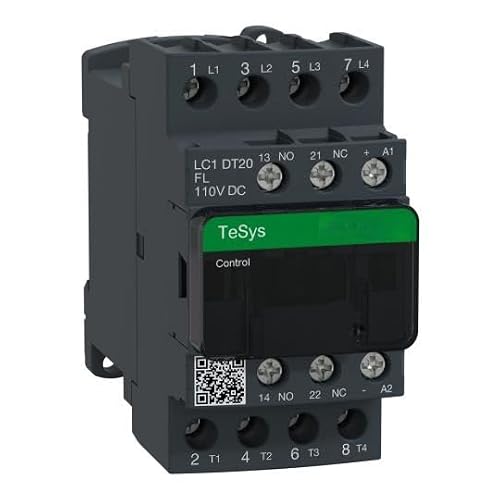 JJHQOKYNA LC1DT20FL DC Contactor 4P 4NO LC1-DT20FL 20A 110V Coil