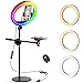 Overhead Phone Camera Mount with Ring Light for Video Recording, Cooking Filming. Content Creator Kit with 10.5
