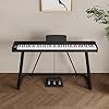 Best Digital Pianos for Home Studios 8 HYYTEIBL U-Shaped Keyboard Stand for 61/76/88 Key Digital Pianos, Stable Piano Stand with Non-Slip Rubber Pads, Black and Elegant Design, Perfect for Home, Studio, Stage #1