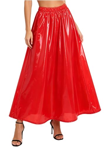 Falda impermeable tipo maxivestido Sywiyi falda larga envolvente de secado rápido
