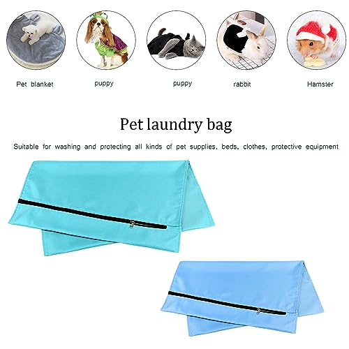 eROOSY 2 Stück Wäschesäcke für Haustiere, Wäschesack für Haustierkleidung, Wäschesack für Hunde und Katze Handtücher, Decken, Spielzeug