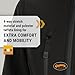 Pioneer Women’s Heated Softshell Jacket – For Winter and Cold Weather – Water Resistant - Detachable Hood and Pockets - X-Small