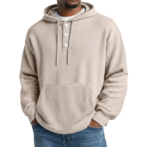 Sudaderas baratas hombre con capucha y protección solar para jóvenes activos