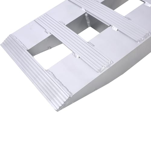Rampas de carga de aluminio de 84" x 14" plegables para ATV/UTV/motocicleta miniatura 7