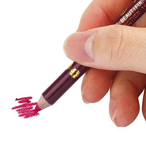Heimeabi Microblading Permanent Makeup Tattoo Lip Liner Pencil Lipstick Long Lasting Paint Pucker (,Red, One Size) #TOP2