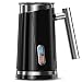 Produktbild Coffner Milchaufschäumer 300ml, 500W Elektrisch Milchaufschäumer, Edelstahl Automatischer Milchschäumer Erhitzen und Aufschäumen für Heiße und Kalte Milch, Schwarz