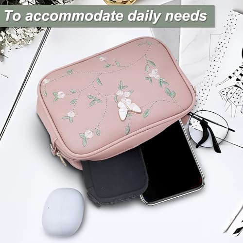 Small Crossbody Bag, Crossbody Bag Sling Purse for Women with Detachable Shoulder Strap and Embroidery Pattern4