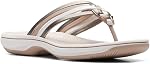 Clarks Femmes Breeze Coral Flip-Flop