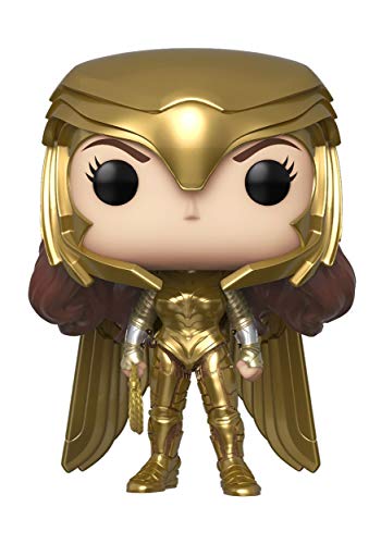 Funko Pop! Heroes: WW 1984- Wonder Woman Gold Power - Metálico - Wonder Woman 1984 - Figura de Vinilo Coleccionable - Idea de Regalo- Mercancia Oficial - Juguetes para Niños y Adultos - Movies Fans