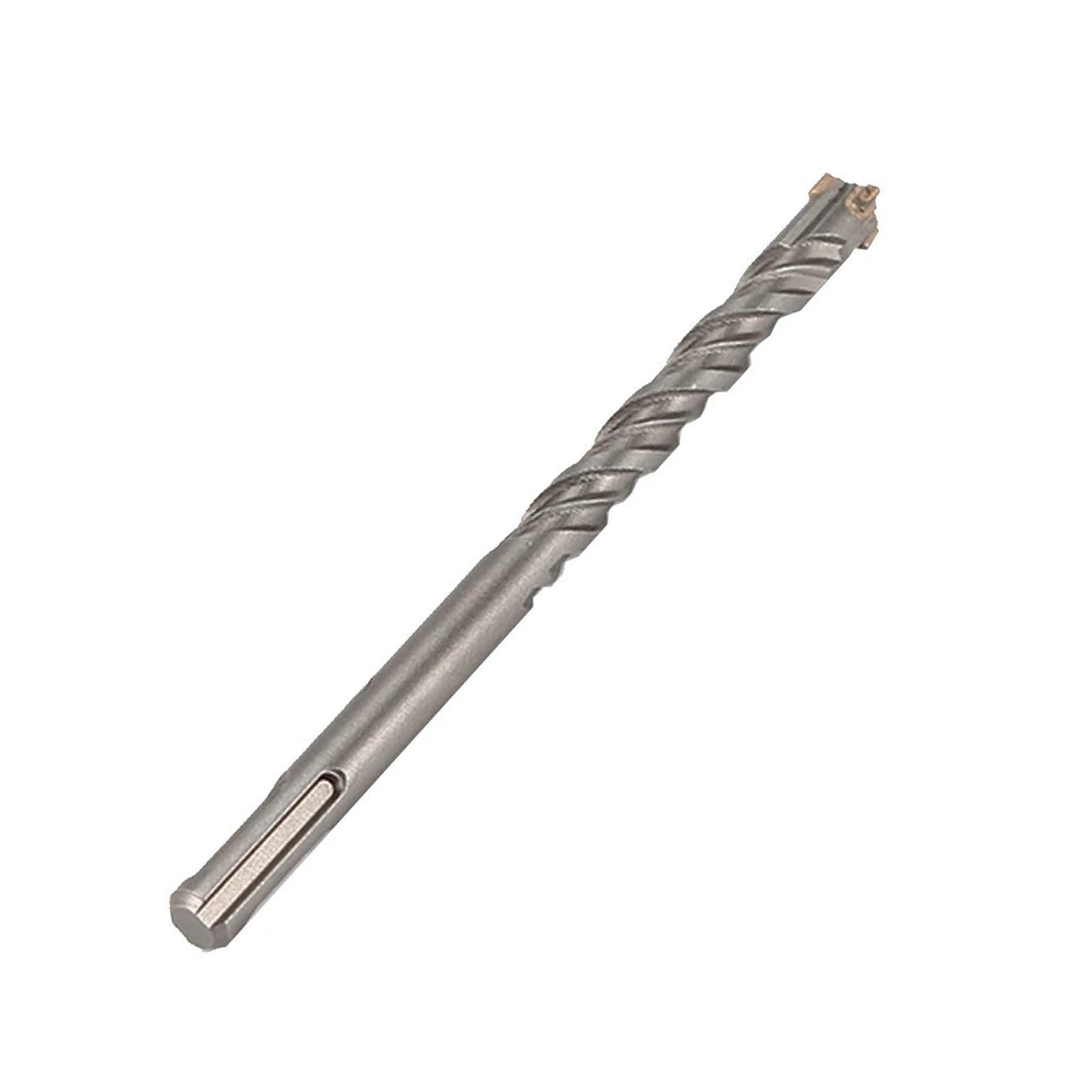 Brocas SDS, 1 Broca SDS-Plus, Broca for Martillo eléctrico de 160 mm, Brocas Cruzadas de Acero de tungsteno de 5-14 mm for mampostería, hormigón, Roca y Piedra.(14mm)