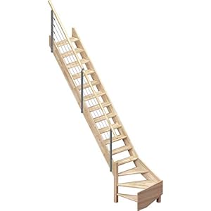 Dolle Brest Eiche Raumspartreppe 320 cm