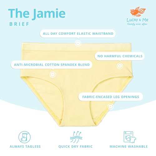 Lucky & Me | Jamie Performance Girls Briefs | Children's Underwear | 7 pack2