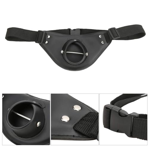 Cinto de Cintura para Combate de Pesca Giratório Em Couro PU Suporte para Vara de Pesca Acessórios P