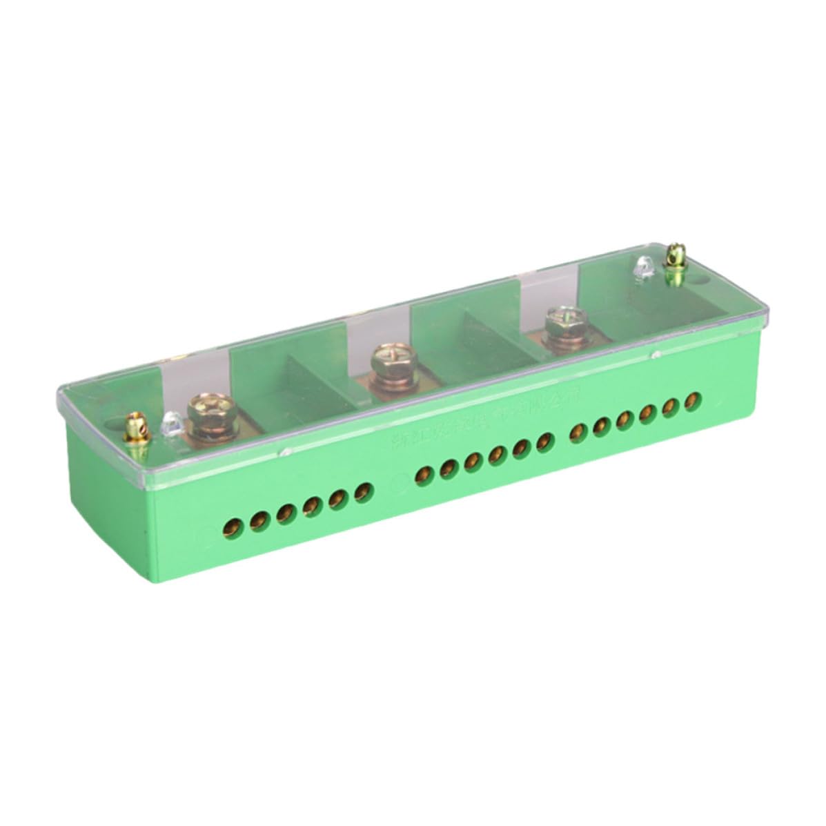 Splitter Box Terminal Block Rated Insulation Voltage 660v Large Capacity and 18-Out 3-in Reliable Wiring, PC and Copper Material Suitable for Home Electrical Junction