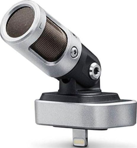 SHURE MV88/A - Micrófono digital estéreo de condensador, Negro