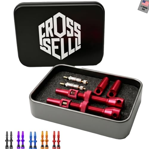 Valve Tubeless Presta 44mm idéale pour les sorties vélo de montagne et de route