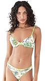 Maaji Women's Standard Bikini Top, Green, M