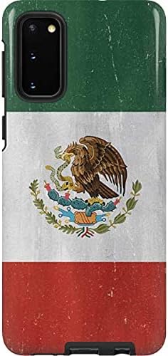Skinit Pro Phone Case Compatible with Galaxy S20 - Mexico Flag Design