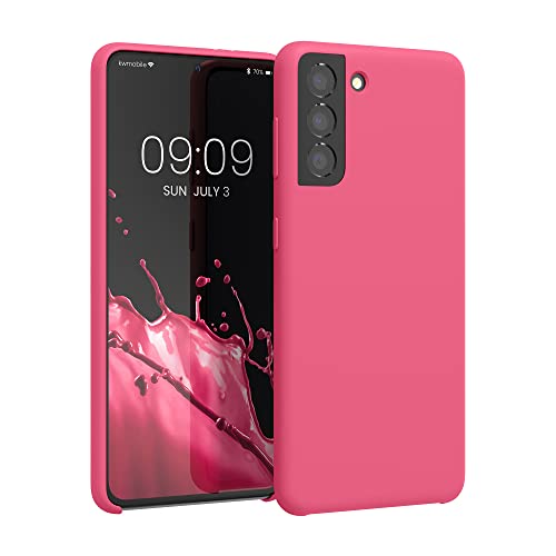 kwmobile TPU Silicone Case for Samsung Galaxy S21 - Pink