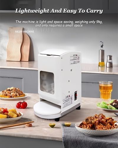 Kit para Hacer Sushi, Cortador de Rollos de Sushi Comercial con Cuchilla extraíble de Acero Inoxidable y Superficie de Trabajo preparación rápida y Sen