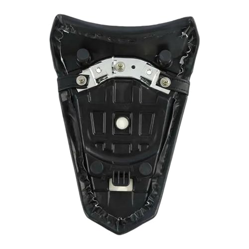 Asiento trasero para pasajero EX650 de recambio en cuero negro de moto 4