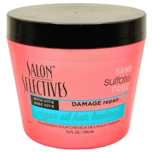 Salon Selectives Extreme Corrective Hair Treatment Argan Oil & Vitamin E 10 Fluid Ounce