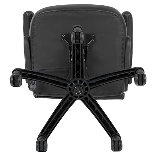 Flash Furniture X10 High-Back LeatherSoft Racing Style Gaming Chair with Flip-Up Arms, Ergonomic Padded Swivel Computer Chair, White/Black by Flash Furniture - Image 9