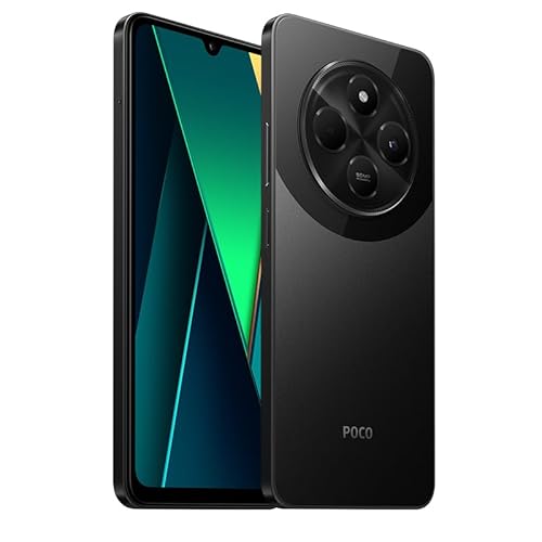 Smartphone Xiaomi POCO C75 4G Versión Global 6,88 ''120Hz RAM, 50MP cámara masiva 5160mAh batería
