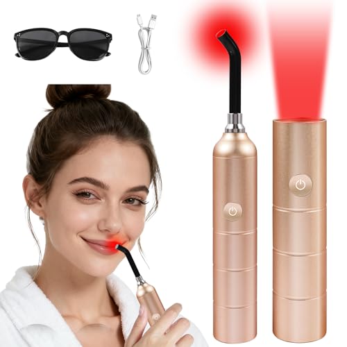 Portable 2-in-1 Red Light Wand