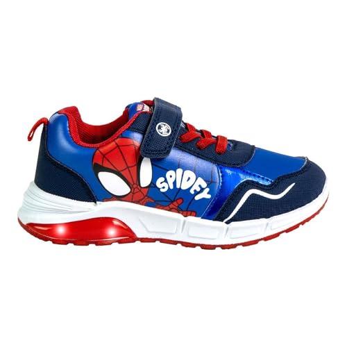 CERDÁ LIFE'S LITTLE MOMENTS Deportiva Suela PVC con Luces Spidey, Zapatillas, Blue, 23 EU