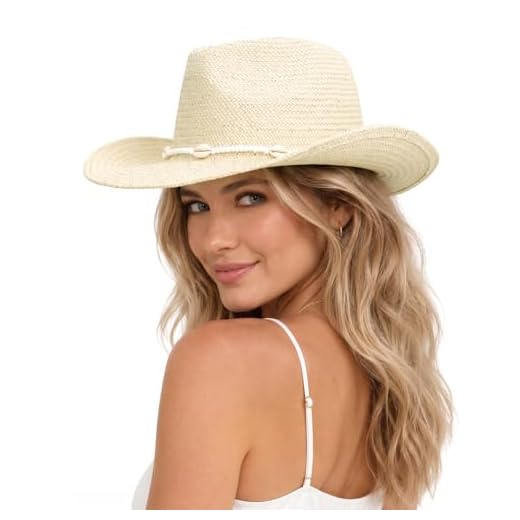 Zylioo XXL Sun Hat Cowboy Straw Hats Large Heads Western Summer Lightweight Beach Hats for Travel Holiday Vacation