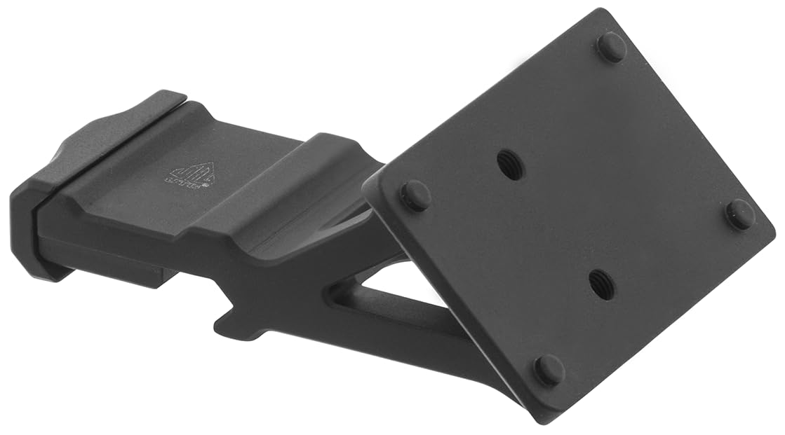 UTG® Picatinny Optic Mount, for DOCTER®, 45 Degree, Schwarz