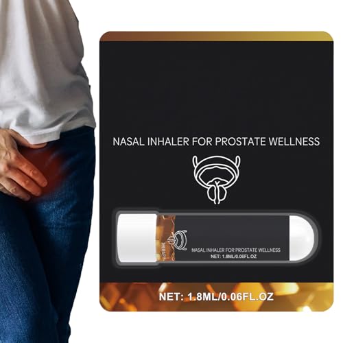 Inhalador nasal en barra para hombres, aerosol nasal para el bienestar de la próstata - Inhalador nasal para el bienestar de la próstata, mejora la circulación sanguínea, restaura vitalidad energética