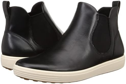 ECCO Women's Soft 7 Plain Toe Chelsea Boot, Black 2, 7-7. 5 | Image 6