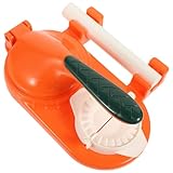 Ipetboom Integrierter Teigtaschenformer Kunststoff Ergonomischer Griff Manuelle Knödelpresse für Teigtaschenherstellung Küche 1 Satz Zufällige Farbe