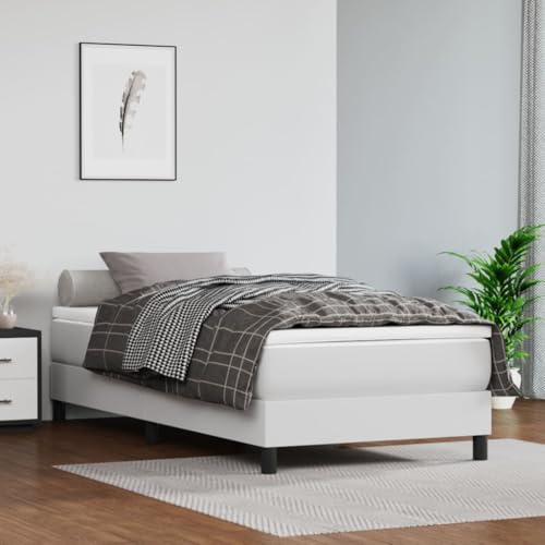 Homgoday Colchón de muelles para niños, blanco, 80 x 160 cm, de tela, colchón para sofá cama, colchón para cama con marco