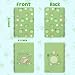 L1rabe 2 A5 Frog Spiral Notebooks Back to School Cute Frog Green College Ruled Hardbound Notebooks Exercise Book Diary Notepad Travel Journal for Kids Teens Students Girls Birthday Gift