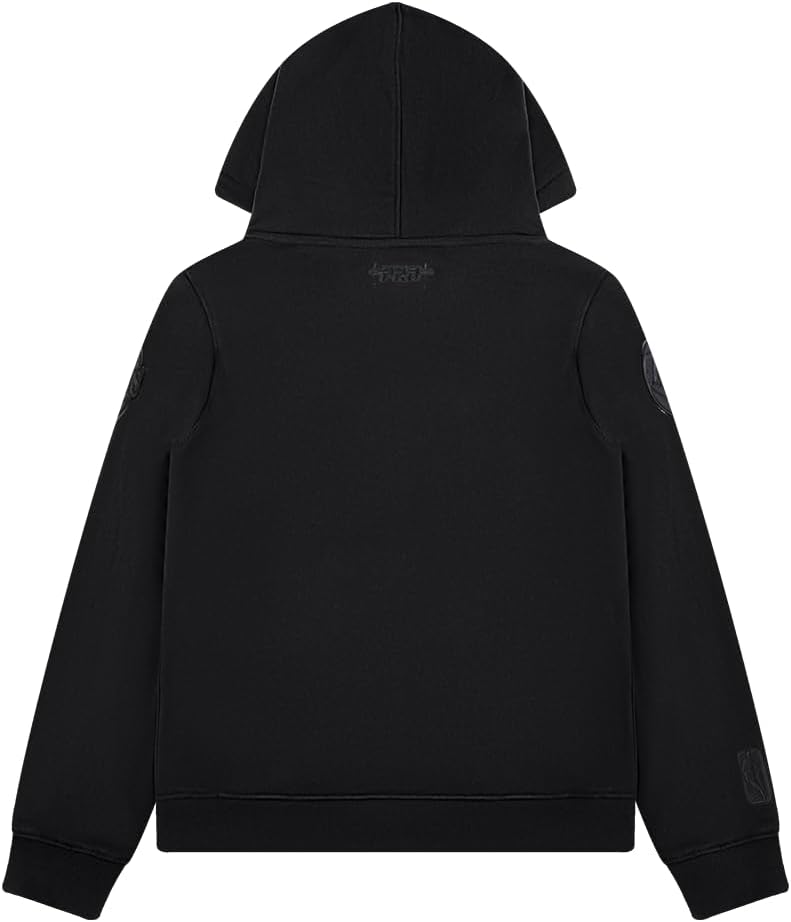 Pro Standard NBA boys Big Boys Nba Classic Triple Black Fleece Pull Over Hoodie - Image 3