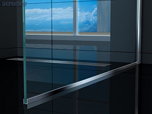 Parete Doccia 120x195 Trasparente DW12