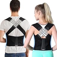 Amazon Brand – Solimo X-Cross Posture Corrector Belt (Universal Size) — Posture Correctors