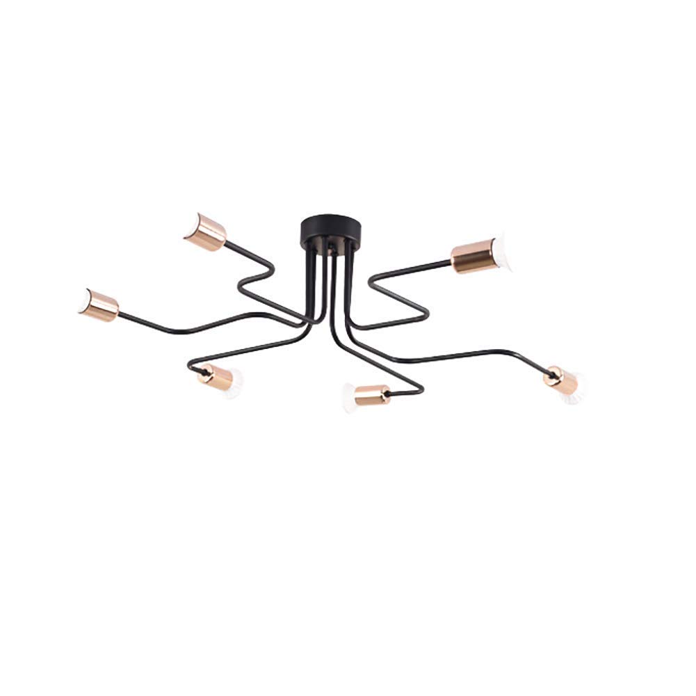 Lámpara de techo Sputnik de 6 luces para iluminar su cocina moderna y bar