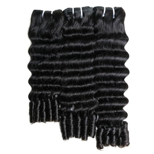 SWEETGIRL Deep Wave Human Hair Bundles Burmese...