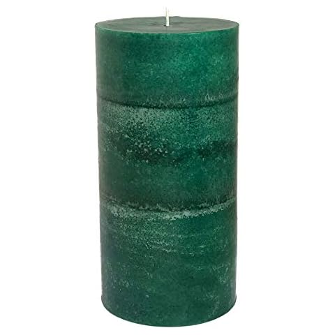 Wicks N More Evergreen Scented Pillar Candle (3x6) Cover