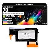 pulizia testine stampante hp designjet 70 ❤Qualità affidabile: la cartuccia d'inchiostro 70 è progettata per una facile installazione e sostituzione senza alcuna competenza tecnica, produce un elevato valore di nero, una stampa chiara e uniforme e un valore di nero stabile e una forte compatibilità;