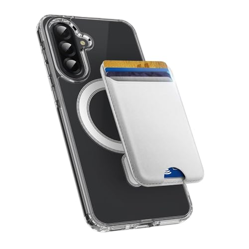 Image of SHINESTAR Shockproof Ultra-Hybrid Back Cover for Samsung Galaxy A26 5G | Crystal Clear Slim Transparent Case | Stylish Design | Compatible Only with Magnetic Accessories - Clear