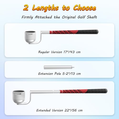 image for ZHGM VR Golf Club Compatible with Meta Quest 3S/Quest 3/2, Adjustable 