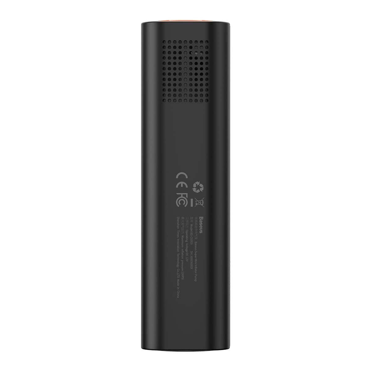 Baseus Car Tool Super Mini inflador de neumáticos Bomba de inflado rápido en 15 Segundos, 4 neumáticos en 25 Minutos, Negro (CRCQ000001)