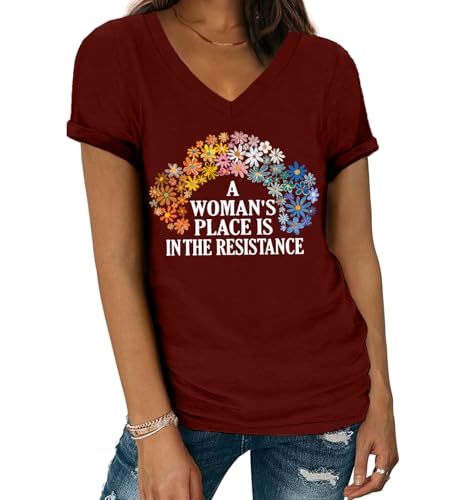 A Woman's Place Is In The Resistance Shirt Doiurcs